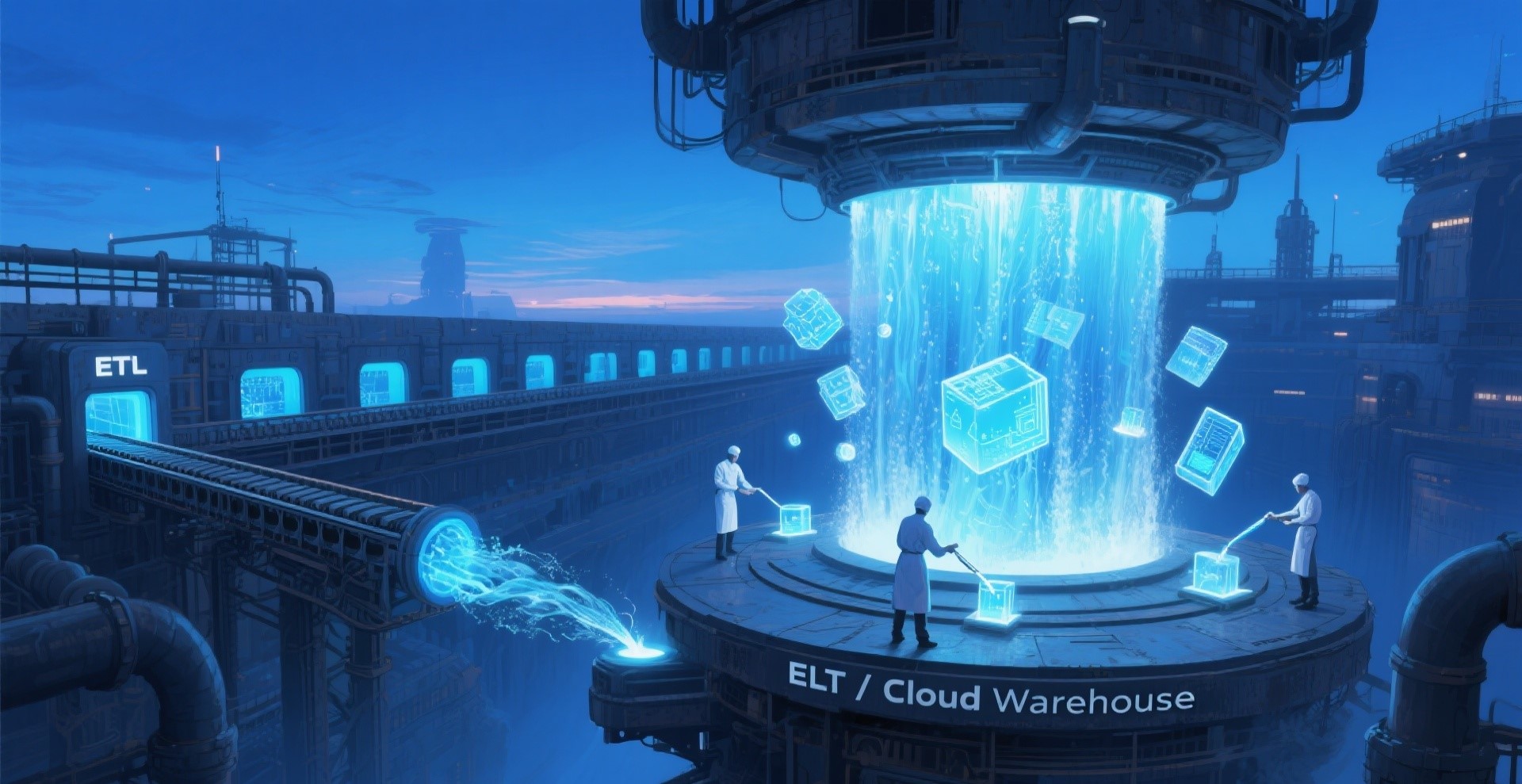 From Prep Kitchens to Open Kitchens: An ETL vs. ELT Story